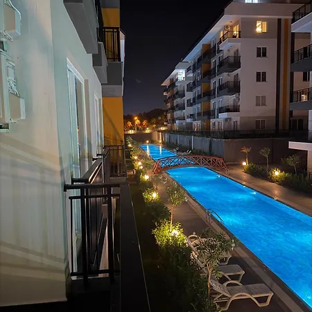 Apartament Okurcalar 126 M Havuzlu Bir Yatak Odali