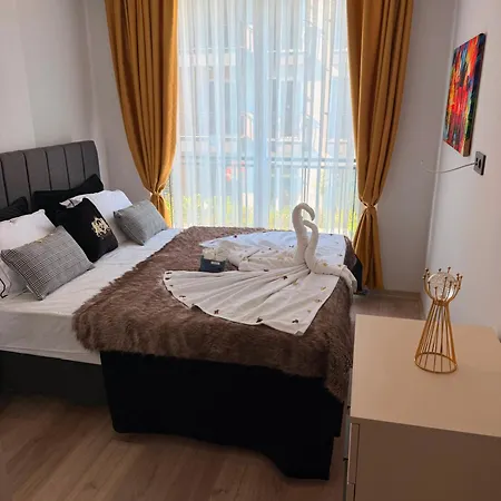 Okurcalar 126 M Havuzlu Bir Yatak Odali * Alanya