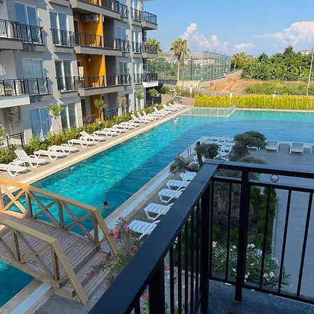 Apartment Okurcalar 126 M Havuzlu Bir Yatak Odali Alanya