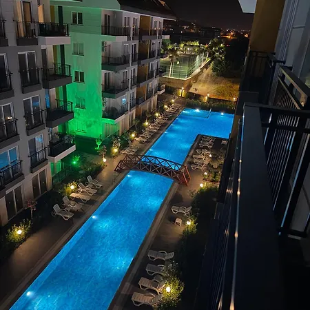 Apartament Okurcalar 126 M Havuzlu Bir Yatak Odali Alanya